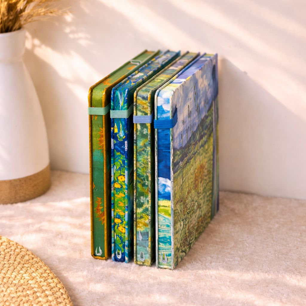 Van Gogh Art Hardcover Notebook – Aesthetic Ruled Journal