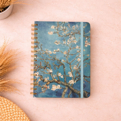 Van Gogh Art Series Spiral Notebook – Aesthetic Ruled Journal