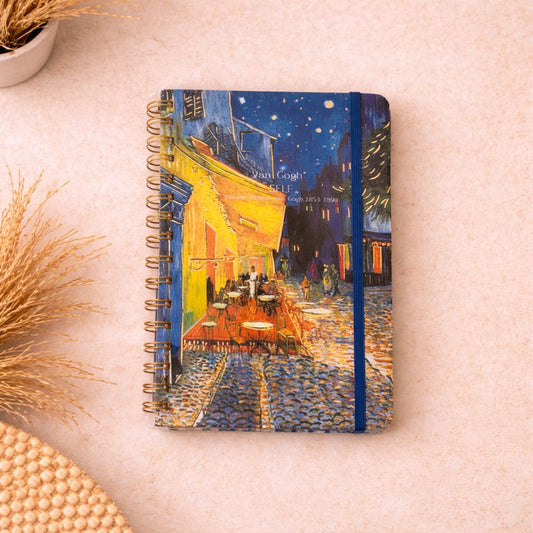 Van Gogh Art Series Spiral Notebook – Aesthetic Ruled Journal