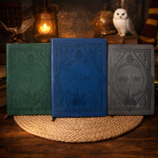 Harry Potter Embossed Hardcover Notebook – Hogwarts Ruled Journal