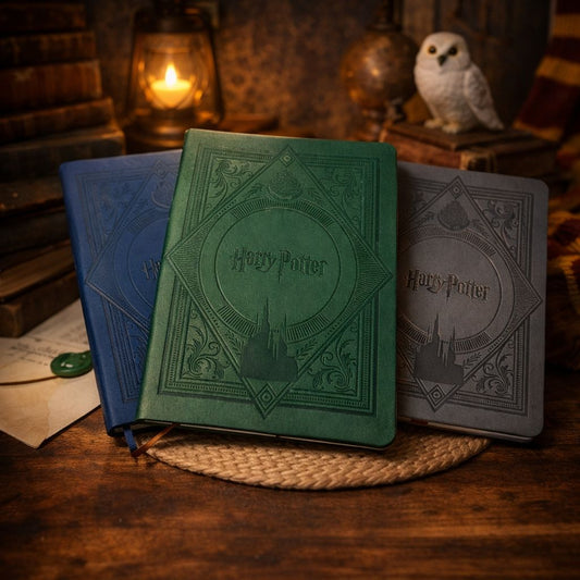 Harry Potter Embossed Hardcover Notebook – Hogwarts Ruled Journal