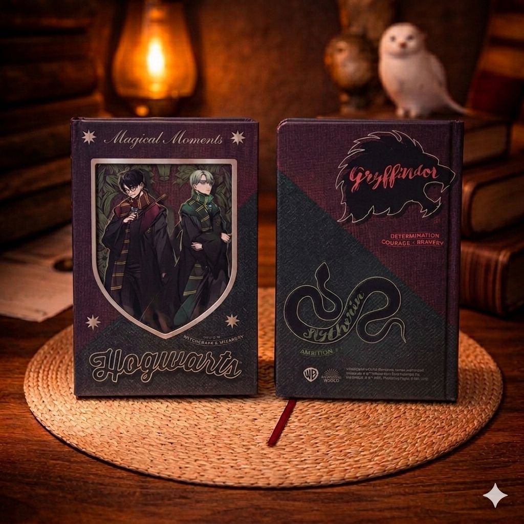 Harry Potter Magical Moments Hardcover Notebook Collection | Anime Art Edition