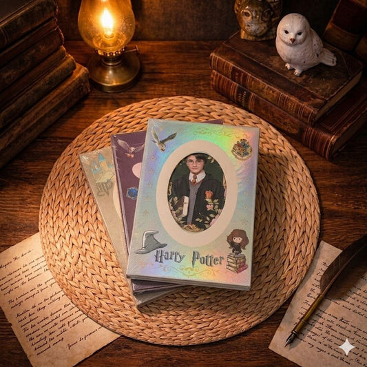 Harry Potter Holographic Notebook | Iridescent Cover Journal | Wizarding World
