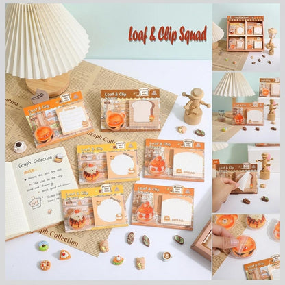 The Loafy Memo And Clip Set ( Pack Of 2 ) Random Design