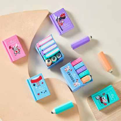 Booky Clean Book and Pencil Eraser Pack Of 2