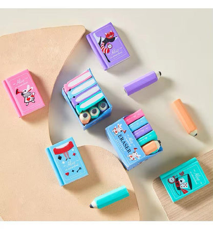 Booky Clean Book and Pencil Eraser Pack Of 2