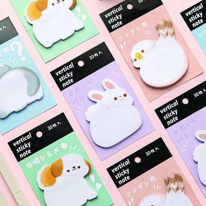 The Snuggle Sticky Notes - Animal Edition Pack Of 4