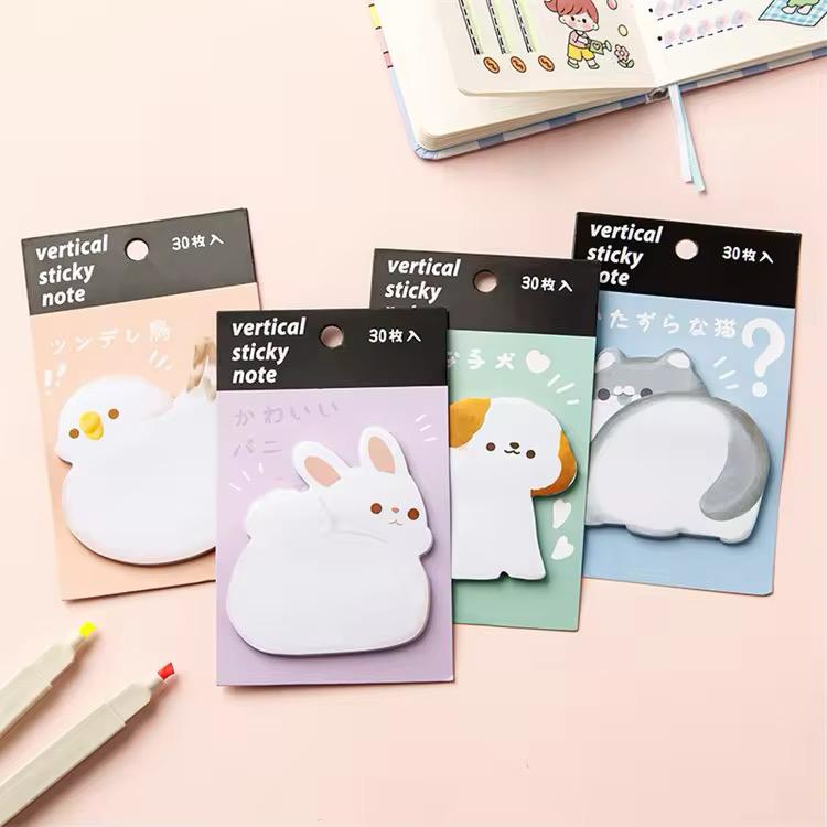 The Snuggle Sticky Notes - Animal Edition Pack Of 4