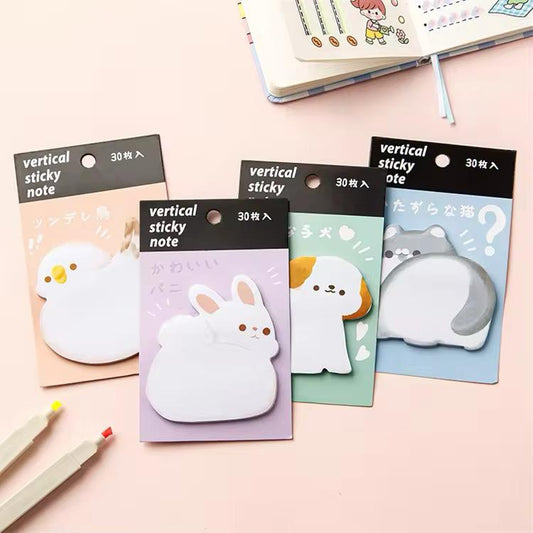 The Snuggle Sticky Notes - Animal Edition Pack Of 4