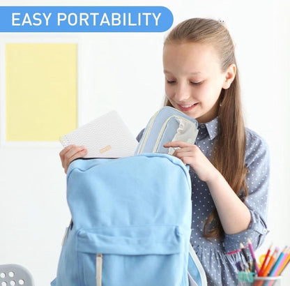 Multi-Compartment Pencil & Cosmetic Pouch