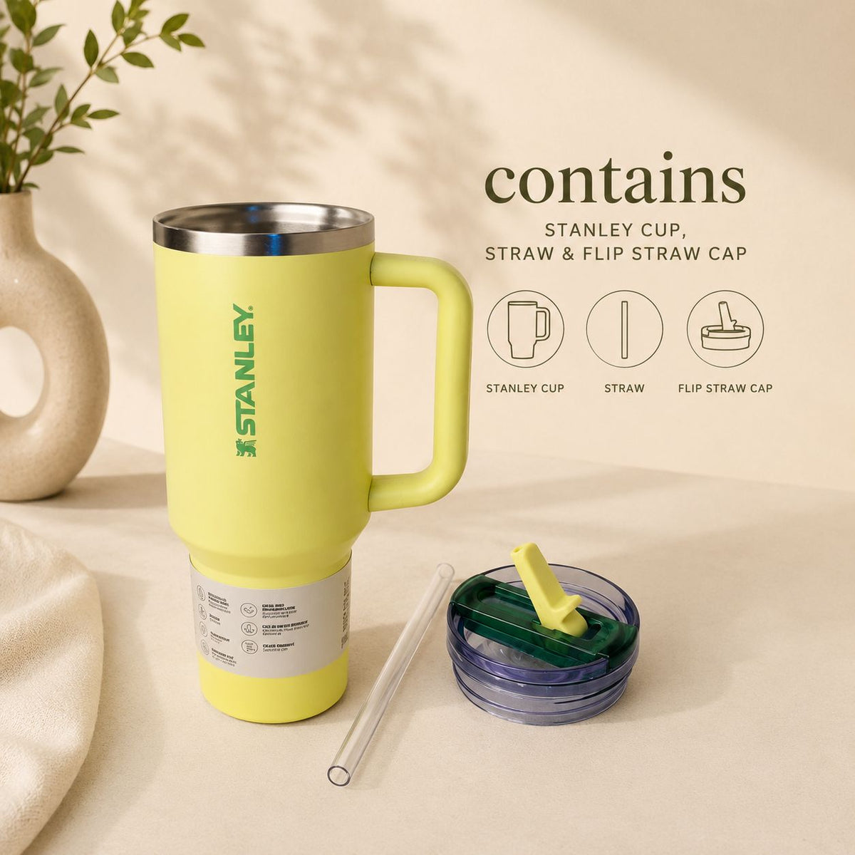 Stanley Quencher. Flip Straw Tumbler 40oz