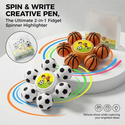 Fidget Spinner Highlighter Set