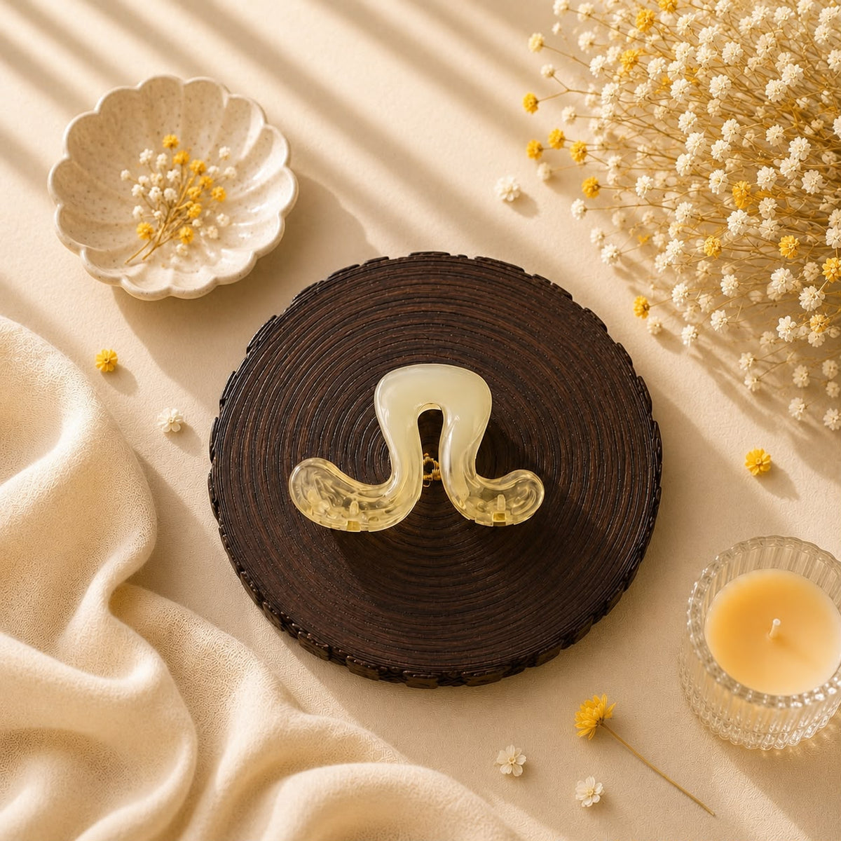 Jelly Hair Claw Clip