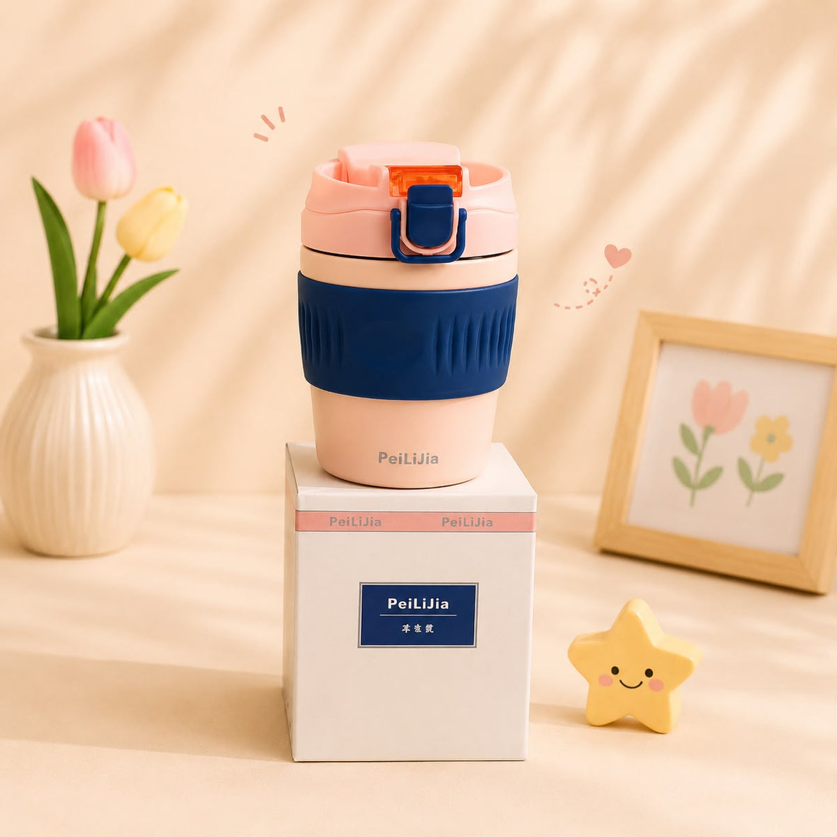 Insulated Sipper Bottle with Straw Lid | SUS304 Stainless Steel | 350ml & 480ml