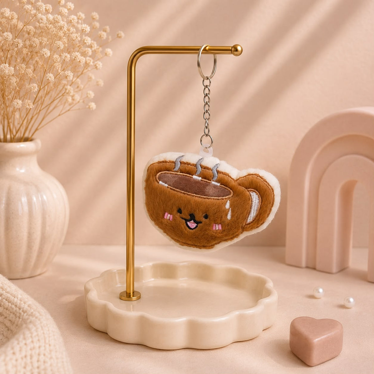 Kawaii Food Plushie Keychain & Bag Charm