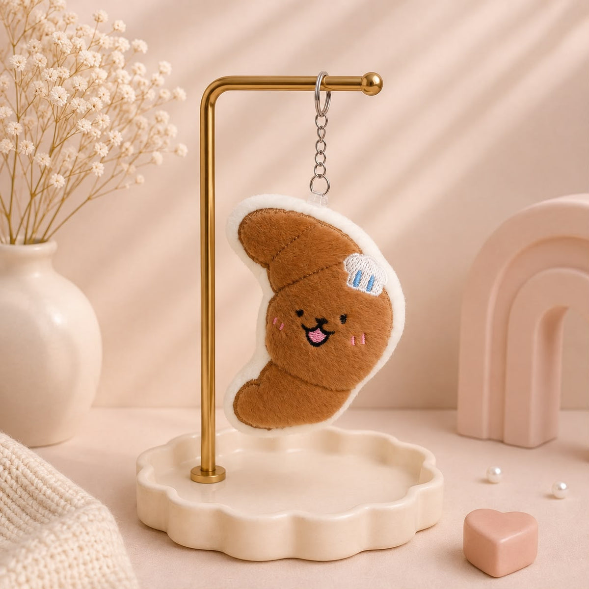 Kawaii Food Plushie Keychain & Bag Charm