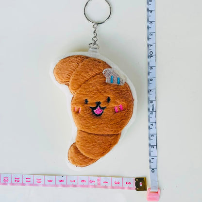 Kawaii Food Plushie Keychain & Bag Charm