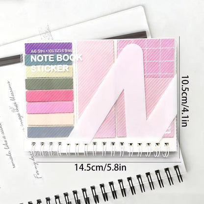 Spiral Pocket Planner | Notebook with Sticky Notes