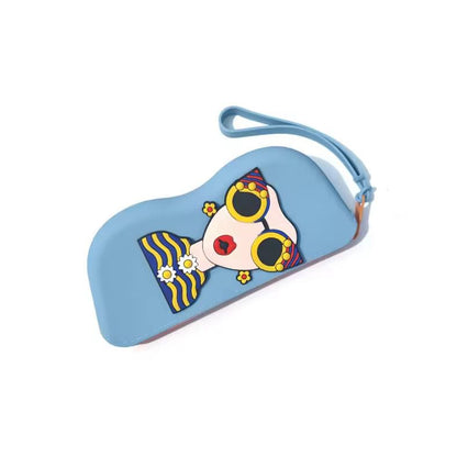 Kawaii Sunglasses Case with Wrist Strap