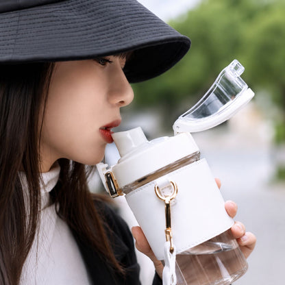FQUAN Crossbody Water Bottle with Strap