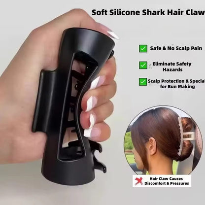 Flex Hold Hair Claw Clip – Matte Rectangle | Non Breakable