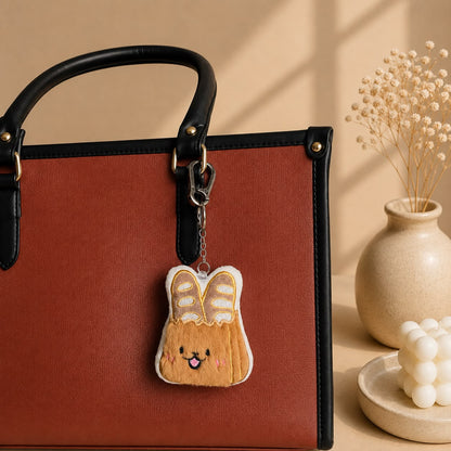 Kawaii Food Plushie Keychain & Bag Charm
