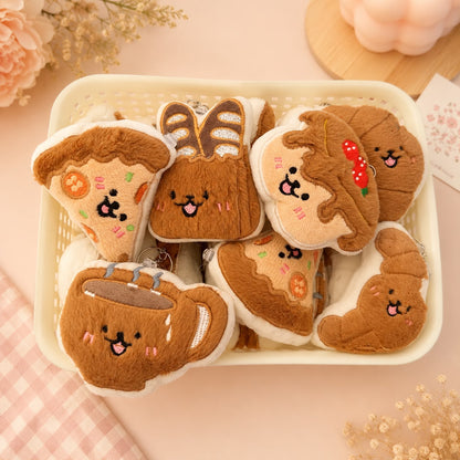Kawaii Food Plushie Keychain & Bag Charm