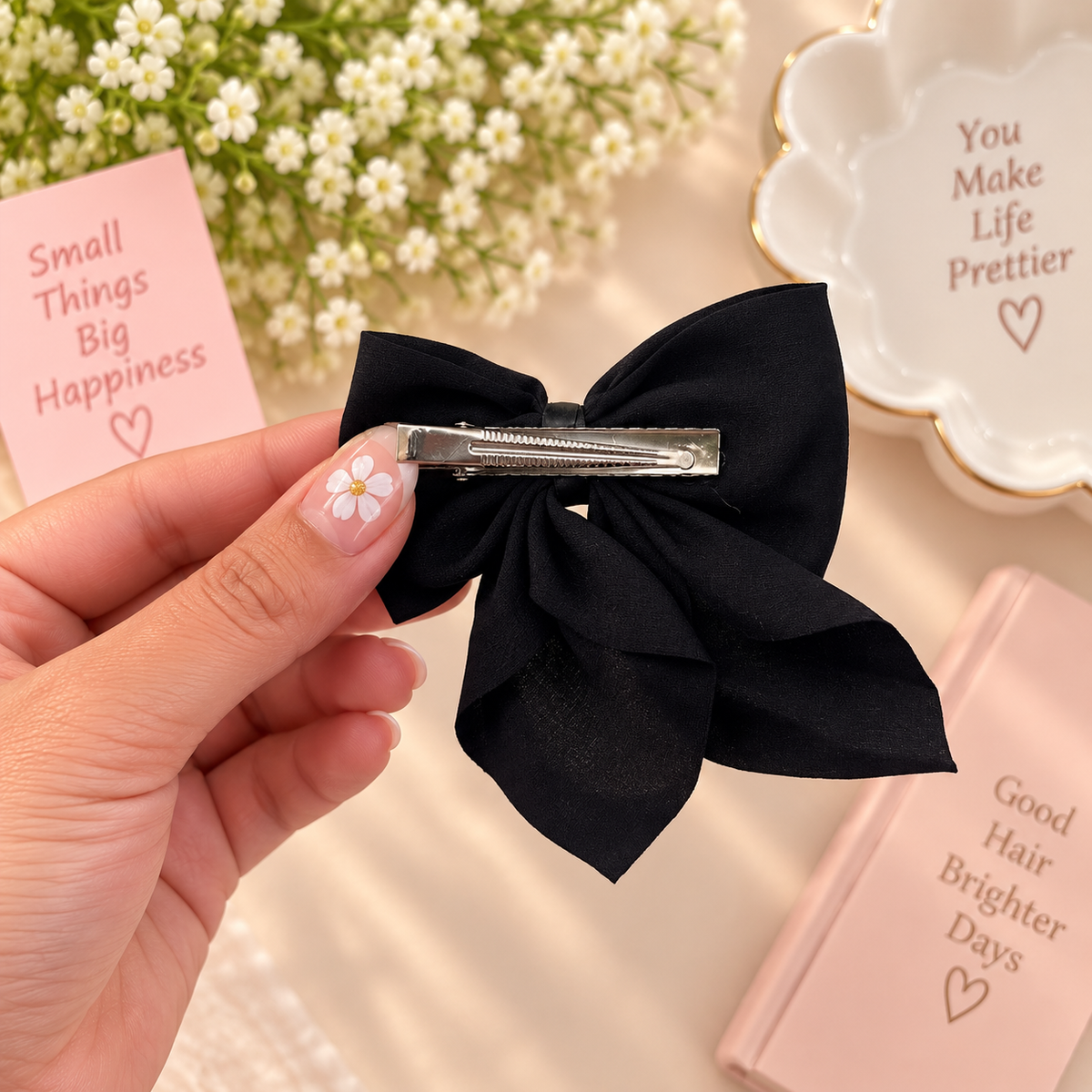 Premium Bow Hair Clip