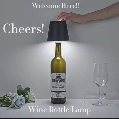 Portable Rechargeable LED Bottle Lamp